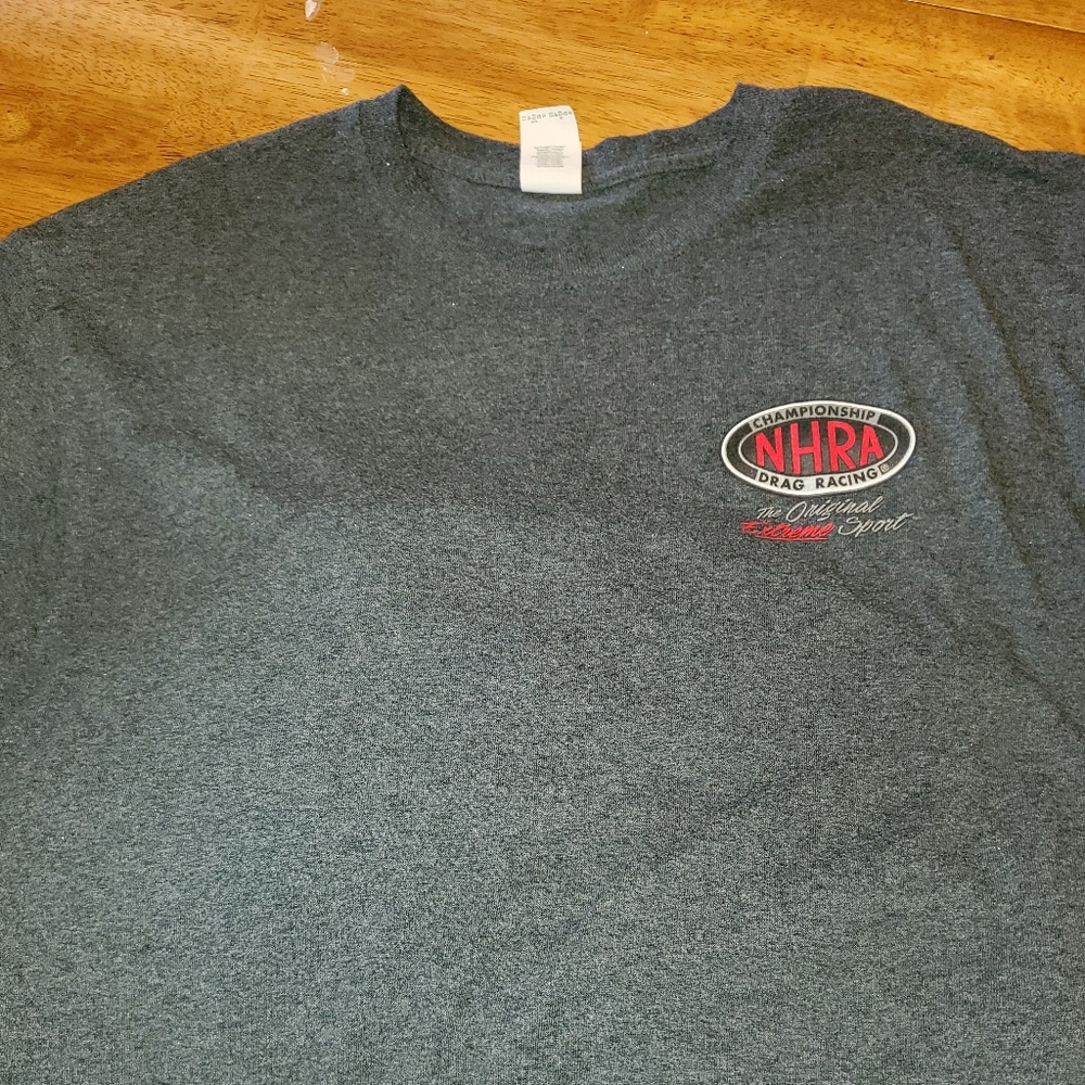 NHRA racing shirt